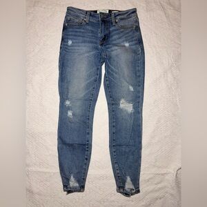 Casual Blue skinny Jeans